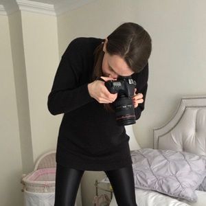 Aritzia wool tunic sweater